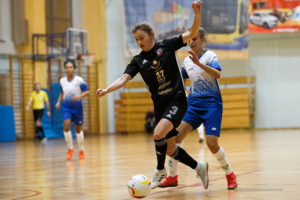 Przy piłce Gabriela Gębica